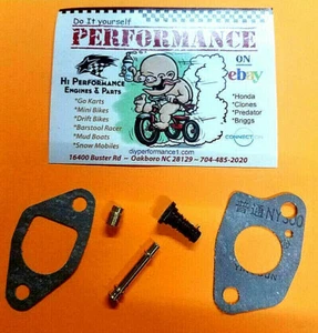 Exact Fit Carburetor Jet Kit, Fits Honda / Clones & Predator 212cc Engines - Picture 1 of 1