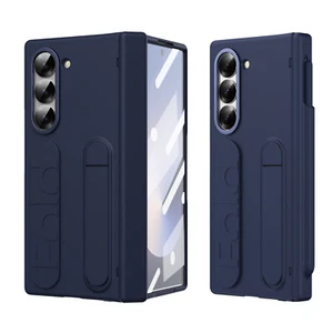 For Samsung Galaxy Z Fold 7 6 5 4 3 Anti-Drop Hinge Case with Strap & Kickstand - Picture 1 of 49