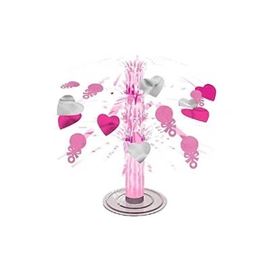 Baby Shower Girl Mini Table Centerpiece Decorations Pink Party Favors NEW - Picture 1 of 2