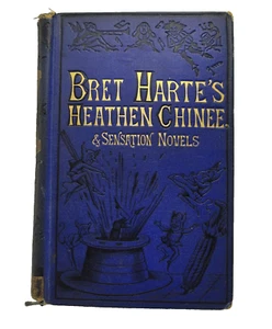 Rare Find!  Bret Harte's Heathen Chinee & Sensation Novels Antique Book 1st Ed - Bild 1 von 12