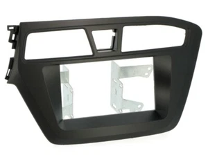 für Hyundai i20 2 GB Auto Radio Blende Montage Einbau Rahmen Doppel-DIN 2-DIN - Bild 1 von 4