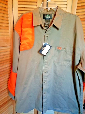 Red Head Men's Shooting Hunting Shirt Khaki & Blaze Orange Sz 2XL NWT - Image 1 of 4