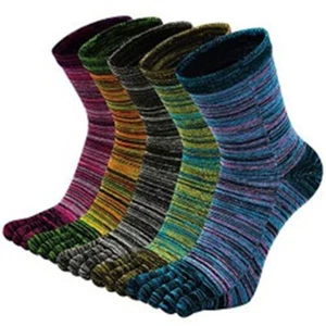 1/3 Paar Herren-Zehensocken Gestreifte Fünf-Finger-Socken Laufen Sport ⑱ ⑱ - Bild 1 von 25