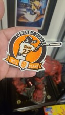 Will Clark San Francisco Giants Retirement Patch for Baseball Jersey !
