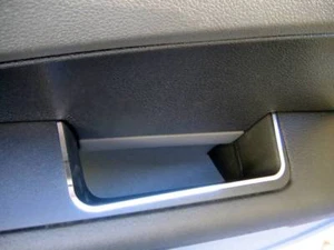D Ford Focus MK2 Chrom Rahmen für Griffmulde Tür - Edelstahl poliert Focus MK 2 - Picture 1 of 3