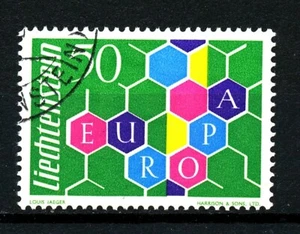 LIECHTENSTEIN 1960 - EUROPA CEPT - HONIGKAMM - VFU Hk71p - Bild 1 von 1