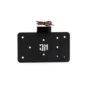 HARLEY-DAVIDSON LICENSE PLATE HOLDER WITH LIGHTNING FOR CANADA 7"X4" - Picture 1 of 6