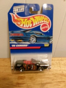 Camaro 1998 Hot Wheels Main Line '95 3SP ruedas #881 19527 negro - Imagen 1 de 1