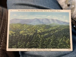 Mt. Laconte a scene from observation tower on Clingman’s Dome, Tennessee - Picture 1 of 2