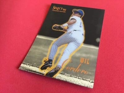 1995 Select Certified Edition Wil Cordero #6 - Image 1 of 2