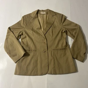 Vintage 70’s Mizz Liz Damen Camel Brown Blazer Jacket Size 13/14 RN 51715 - Bild 1 von 19