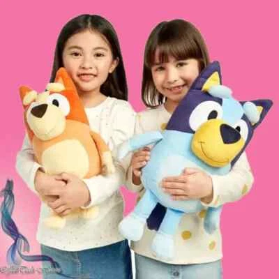 BRANDED 17/28cm Bluey Bingo Soft Toys Stuffed Dolls Family Kids Christmas Birthday Gift