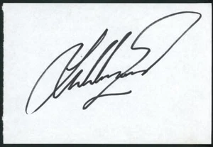 LEE WESTWOOD signed album page | English Golf Great - autograph - Picture 1 of 1