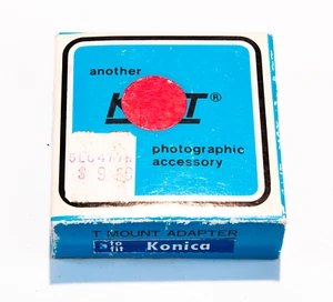 Kalt T Mount Vintage Adapter for Konica Camera Lens w/Box - Picture 1 of 6