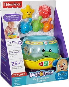 NEW Fisher-Price MAGICAL LIGHTS FISHBOWL Songs & Music Pretend Play Fun Baby Toy - Picture 1 of 14