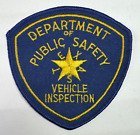 Vehicle Inspection Texas Department Public Safety TX DPS Felt Patch W3