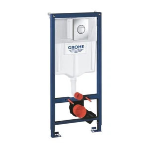 GROHE Frame and Cistern Rapid SL 3 in 1 WC Set 1.13m inc Nova Button 38860000 - Picture 1 of 2