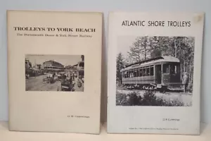 Trolleys to York Beach & Atlantic Shore Trolleys by Cummings Railroad History - Foto 1 di 19