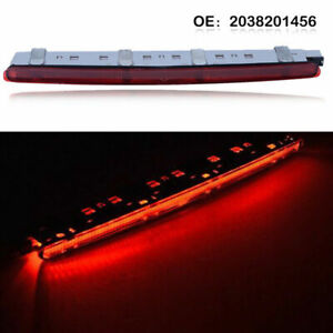 TOP Red LED Third Rear Brake Stop Light Lamp for Mercedes Benz W203 2001~2007