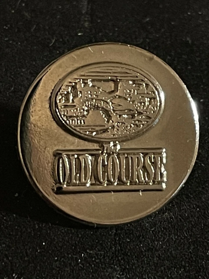 Marcador de golf vintage raro St. Andrews Old Course 3/4" vástago de metal - Fife, Escocia Foto 1 de 1