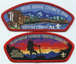 LOT OF 2 CSP/JSP - BLUE RIDGE COUNCIL - S-3 & 2001 NATIONAL JAMBOREE - Bild 1 von 1