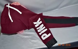 Victorias Secret Pink Graphic Gym Pant Skinny Sweat Pants NWT M - Picture 1 of 3