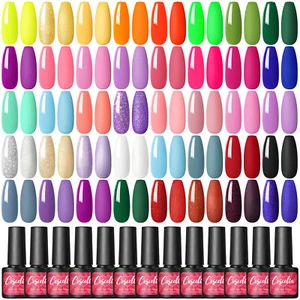 UV Nagellack Set Gel Nagellack Primer Matte & Glossy Top Coat Starter Anfänger - Bild 1 von 41