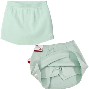Reebok Girls Active Velocity Skort (Skirt w/Compression Shorts) – Green – LG/XL - Picture 1 of 25
