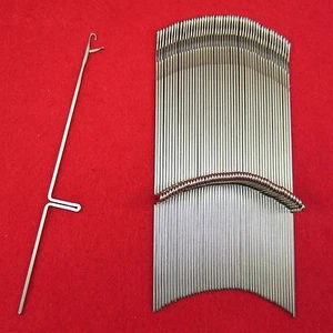 Neu 50 Nadeln für Brother Strickmaschinen KR587 - KR850 KnittingMachine Needles - Bild 1 von 2