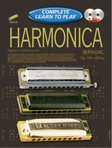 COMPLETE LEARN TO PLAY Harmonica Manual + CDs* - Picture 1 of 1