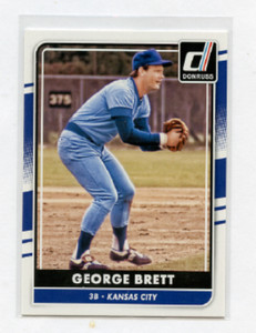 2016 PANIN DONRUSS # 182   GEORGE BRETT , ROYALS 