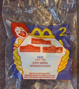 Nuevo en caja Vintage 1998 Zazu McDonalds Happy Meal y Disney Simba's Pride Lion King 2 - Imagen 1 de 2