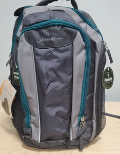 MOCHILA PAÑALES EDDYE BAUER ORCAS LUGARES Y ESPACIOS "NUEVA CON ETIQUETAS" - Imagen 1 de 5