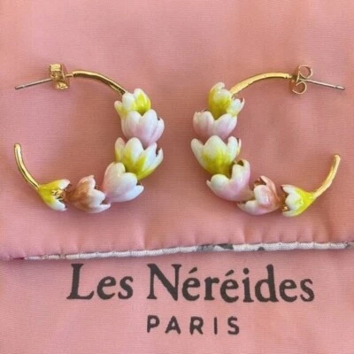 Les Nereides цветок 🌸 лепесток серьги-кольца - Изображение 1 из 4