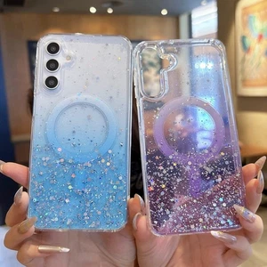 Glitter Gradient Bling Case For Samsung Galaxy A16 5G A15 A26 A54 A55 A56 A35 - Picture 1 of 25