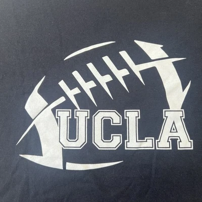UCLA Bruins Logo Football Shirt XL Black University College NCAA Official New - Image 1 of 4