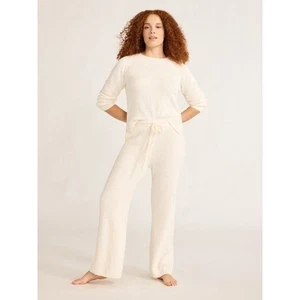 Joyspun Pantalone Donna Ciniglia Pull-On, 28” Cucitura Interna, Taglia SMALL INVERNALE BIANCO - Foto 1 di 4