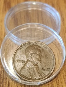 Vintage and Rare 1926 Lincoln Wheat Penny No Mint Mark - Picture 1 of 2