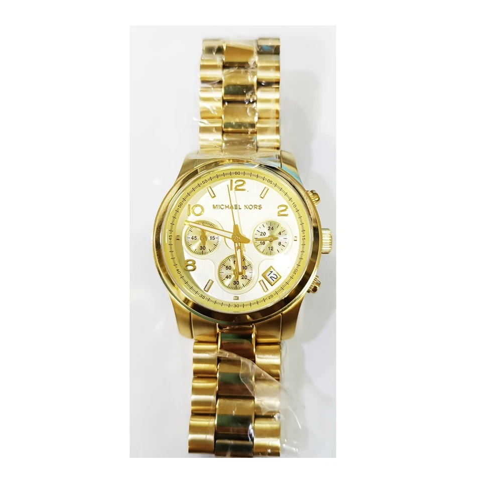 Michael Kors Women's Runway Gold Dial Watch - MK7323
