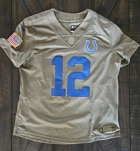 Camiseta Andrew Luck Indianapolis Colts Salute To Service Oficial Para Mujer MEDIANA - Imagen 1 de 8