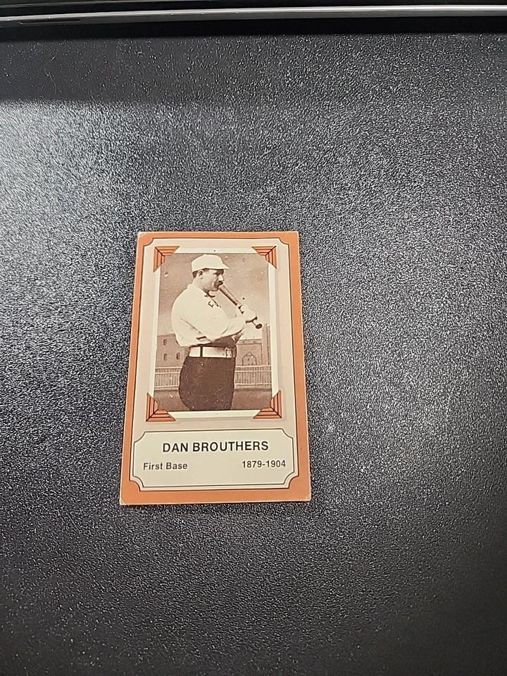 Fleer Pioneers Of Baseball 1974 Dan Brouthers #6 Foto 1 de 2