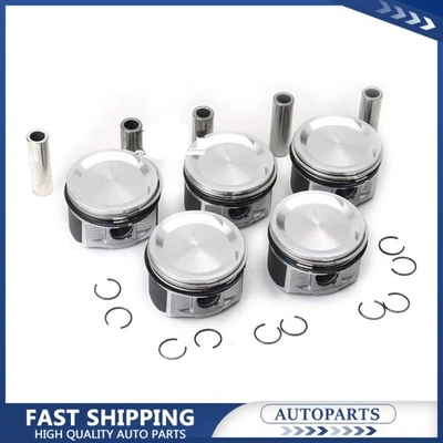 STD 5pcs Pistons Rings Set For Volvo C30 C70 XC90 S40 S60 S80 2.5 T5 L5 B5254T - Image 1 of 3