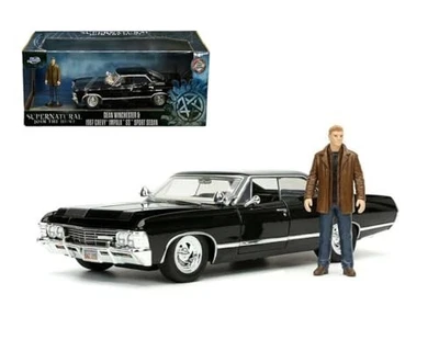 Jada 1/24 Nuovo 1967 Chevrolet Impala & Dean Figura Supernatural 32250 - Immagine 1 di 4
