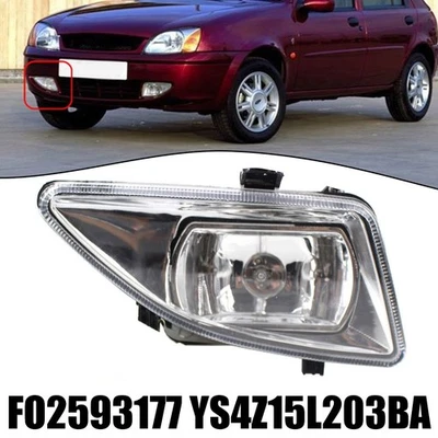 For Ford Fiesta Right Side Fog Lamp Light Yellow Color ABS PC Material - Image 1 of 4
