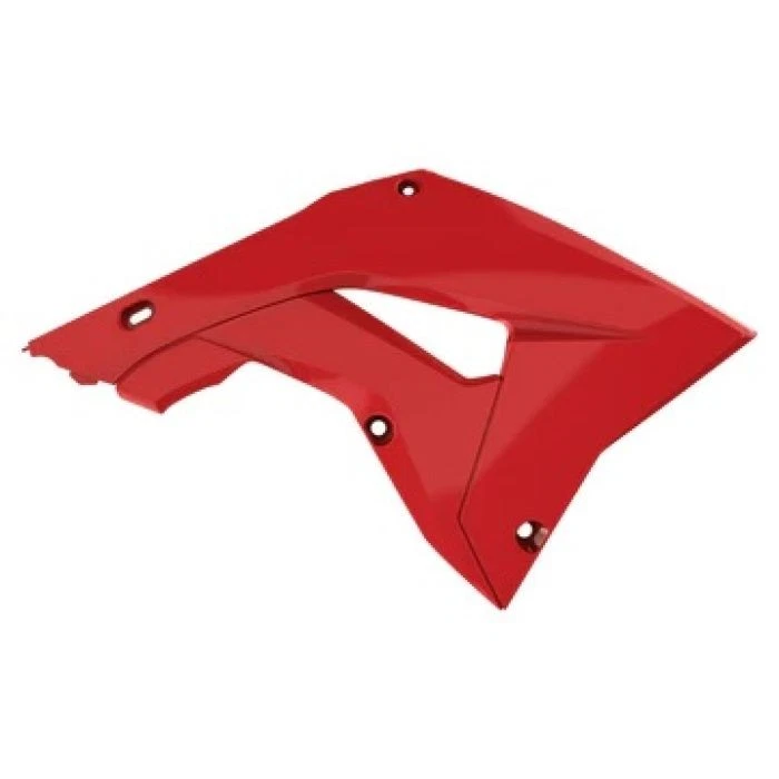 POLISPORT Radiator Scoops Restyling for Honda CR04 in Red (Part #8421600001) - Image 1 of 1