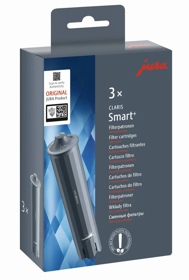 JURA Wasserfilter CLARIS Smart + 3er Set Filterpatrone Kalkfilter BlackDeal! - Bild 1 von 1