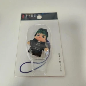 JoJo's Bizarre Adventure Kewpie figure strap keychain Rohan Kishibe Japan m642 - Picture 1 of 3