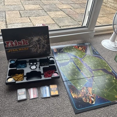 Risk Star Wars Clone Wars Edition Parker Hasbro Game of Galactic Dominance 2005 - Image 1 of 4