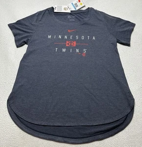 Minnesota Twins Nike T-Shirt Women’s Size Medium NKMV MLB Baseball NWT New - Picture 1 of 10