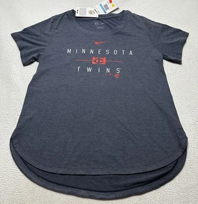 Minnesota Twins Nike T-Shirt Women’s Size Medium NKMV MLB Baseball NWT New - Image 1 of 4